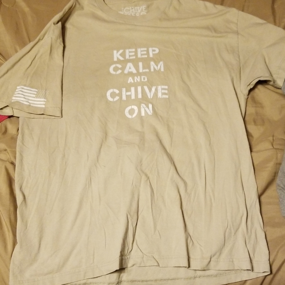Chive Nation XL Military T-Shirt